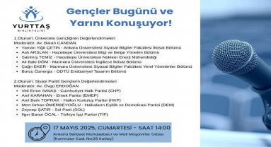 Gençler Bugünü ve Yarını Konuşuyor