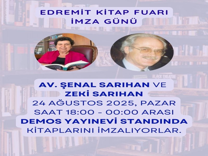 Edremit Kitap Fuarı İmza Günü